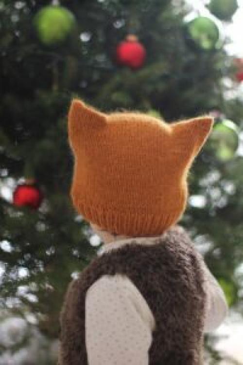 Шапка лисы своими руками. Вяжем шапку «Лиса» спицами