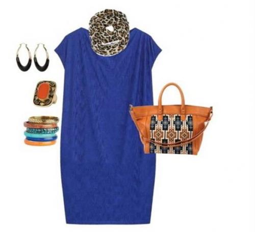 Модный лук для полных женщин. Романтическое свидание