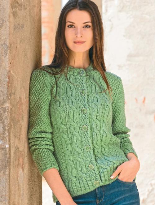 Как связать модную кофту спицами. Актуальные модели