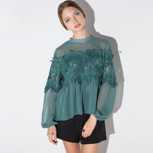 Модные прозрачные блузки. Как и с чем носить прозрачные блузки