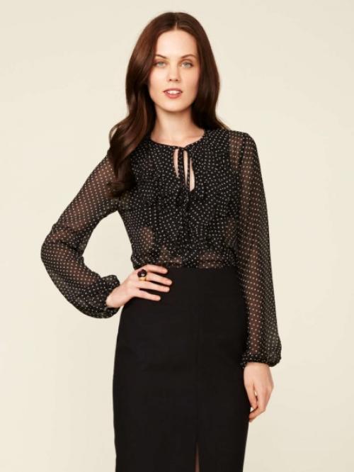 Модные прозрачные блузки. Как и с чем носить прозрачные блузки