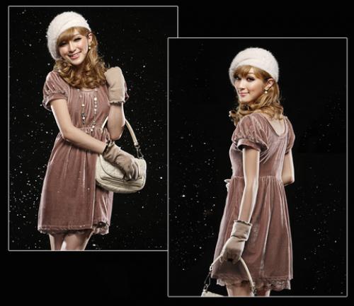 Платье из вельвета. Красивые фасоны платьев из вельвета