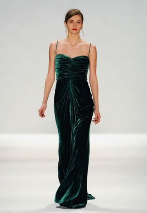 Платье из вельвета. Красивые фасоны платьев из вельвета