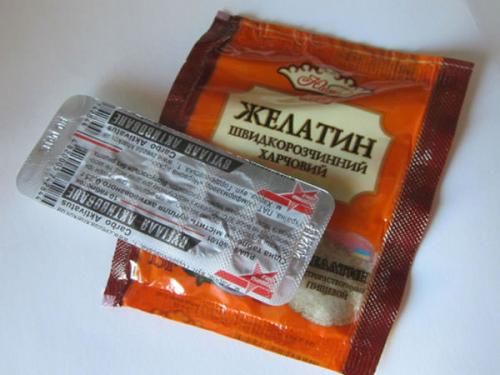 Маска от черных точек с желатином. Домашняя маска с желатином от черных точек