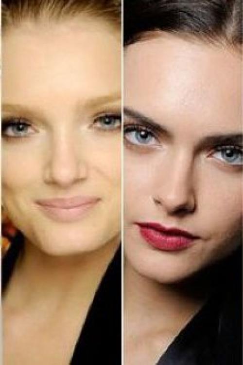 Оттенки помады для брюнеток с карими глазами. Выбор помады для брюнеток по цвету глаз