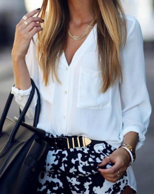 Как скрыть живот и бока одеждой. Верх