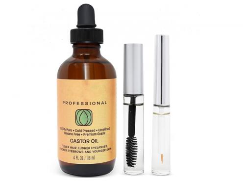 Как правильно мазать ресницы касторовым маслом. Полезные свойства касторки для ресниц и бровей