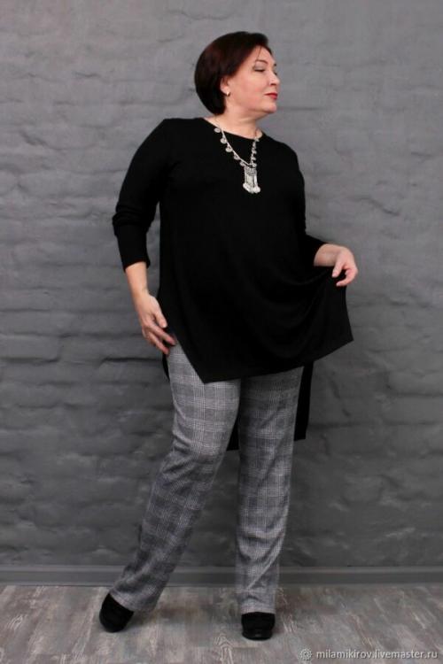 Брюки после 50 лет. Актуальные брюки для полных дам старше 55-ти лет