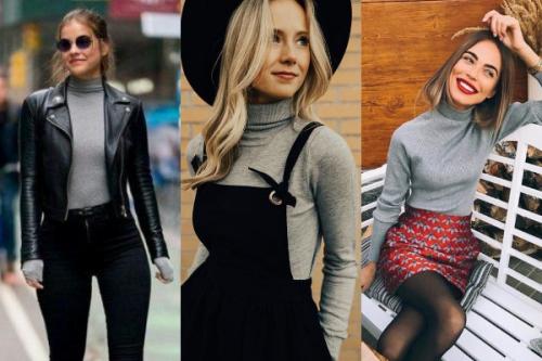 С чем носить черную водолазку 2019. Как носить водолазки: черная, серая и цветная