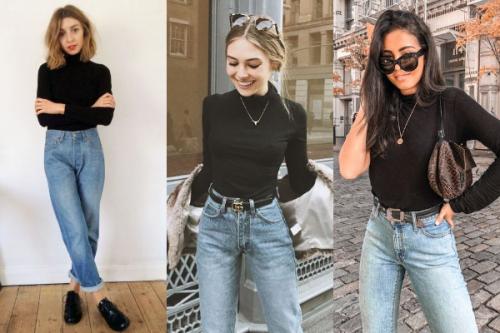 С чем носить черную водолазку 2019. Как носить водолазки: черная, серая и цветная