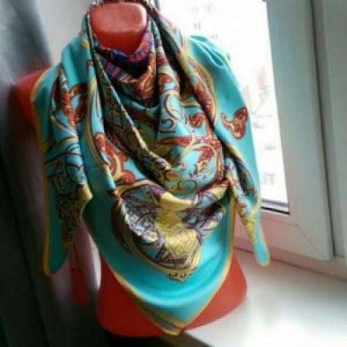 Как красиво завязать платок на голове летом. Как носить большой платок — 10 способов и 100 фото