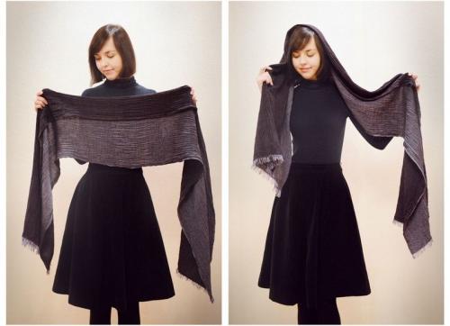 Как завязать палантин на голове капюшоном. Как красиво завязывать палантин на голову