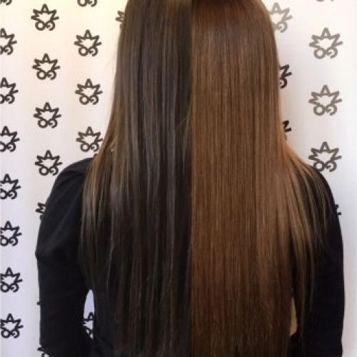 Как отмыть краску с волос в домашних условиях. Как смыть цвет с волос в домашних условиях 12