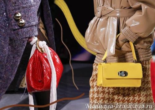 Какие этой осенью модные сумки. Модные женские сумки осень-зима 2020-2021: новинки и тренды на любой вкус
