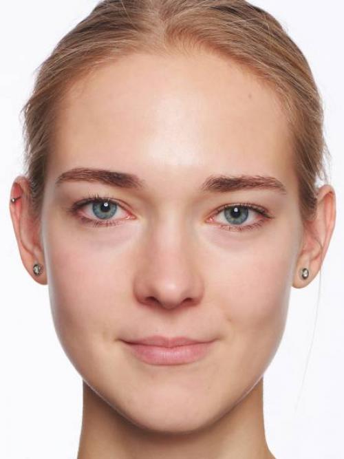 Макияж для блондинок с голубыми глазами