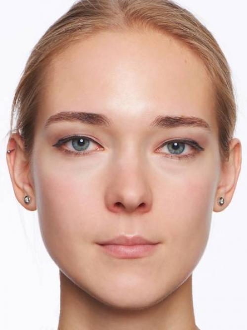 Макияж для блондинок с голубыми глазами