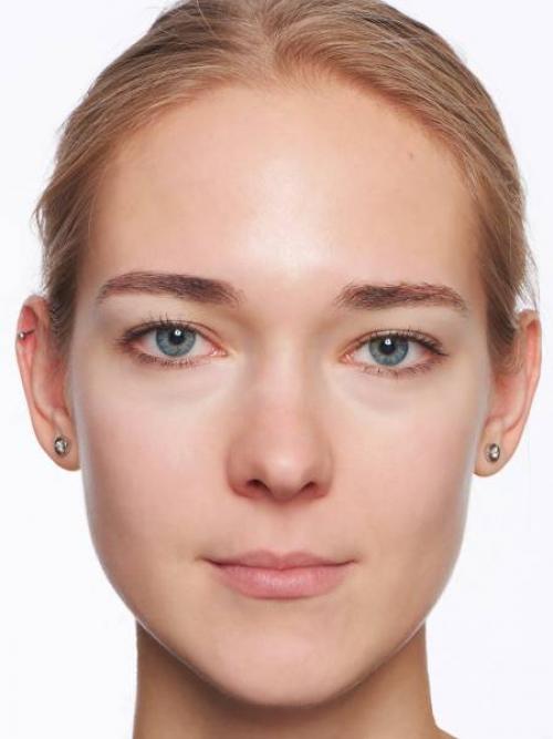 Макияж для блондинок с голубыми глазами