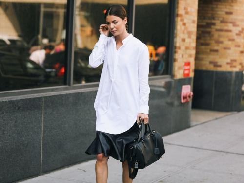 Можно ли женщине носить мужскую рубашку. Как выбрать мужскую рубашку для женщины 02