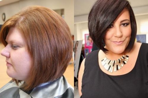 Модные стрижки 2019 для полного лица. Самые удачные стрижки для полных дам, которые будут модными в 2019 году — 25 фото