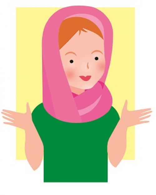 Как носить шарф труба на голове. Что такое? 21