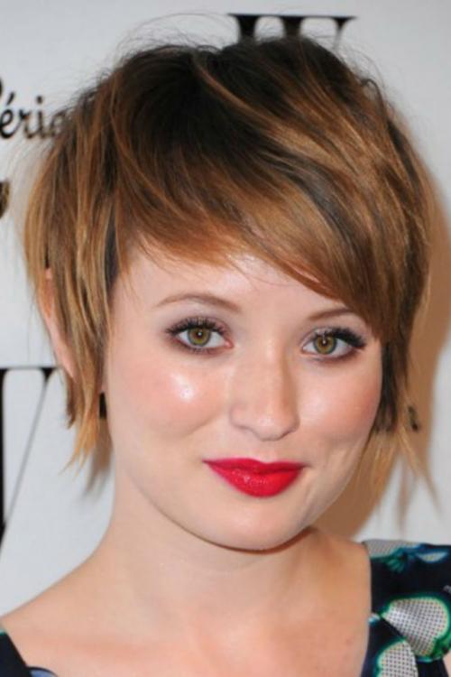 Модные стрижки 2019 для полного лица. Самые удачные стрижки для полных дам, которые будут модными в 2019 году — 25 фото 38