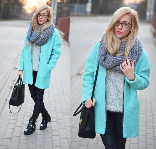 Как завязать легкий шарф-хомут. Учимся носить шарф-хомут с пальто: 5 модных правил и 8 основных способов