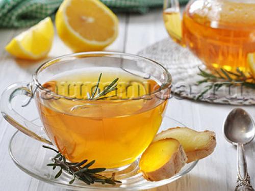 Рецепт чай с лимоном и медом. Зеленый чай с медом и лимоном 07 Рецепт чай с лимоном и медом. Зеленый чай с медом и лимоном 07