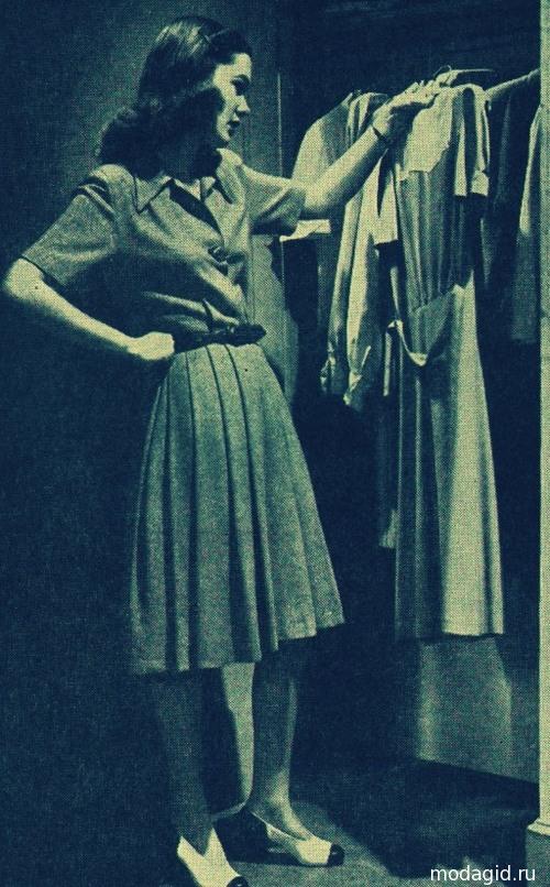 Мода 40-х годов мужчины. Назад в прошлое. Мода 40-х г. ХХ века