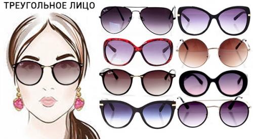 Как подобрать очки солнцезащитные по форме лица для женщин. Рекомендации, как подобрать солнцезащитные очки по форме лица