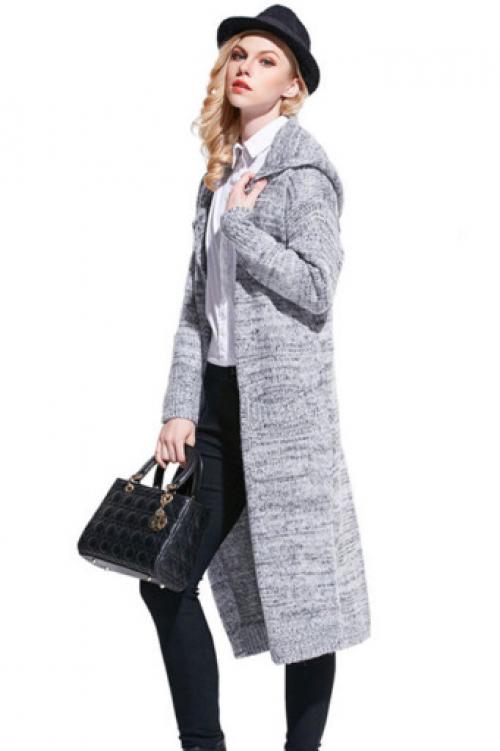 С чем носить серый трикотажный кардиган. С чем носить кардиган серого цвета