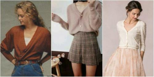 С чем носят кардиган женщины. Женщинам