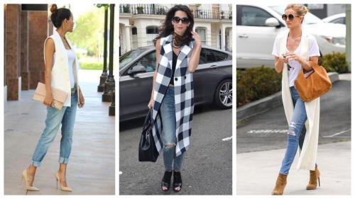 Жакет женский из костюмной ткани. Пиджак женский без рукавов (73 фото)