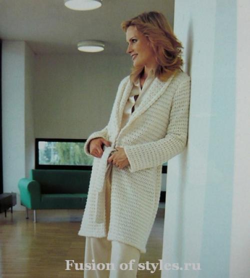 Жакет женский из трикотажа. Женский жакет из двухстороннего трикотажа