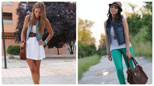 Жакет женский из костюмной ткани. Пиджак женский без рукавов (73 фото)