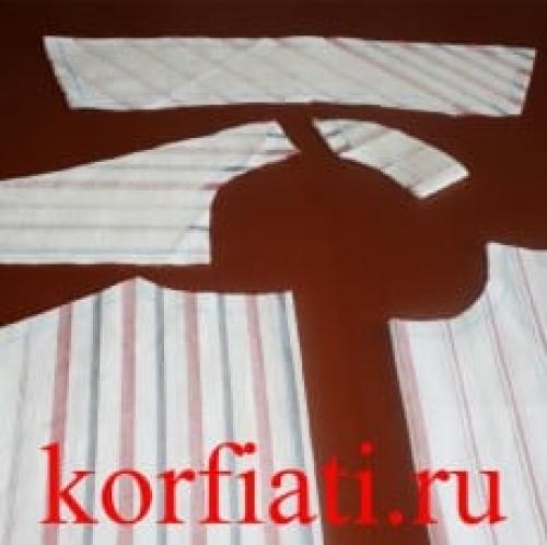 Воротник на блузке выкройка. Отложной воротник без стойки