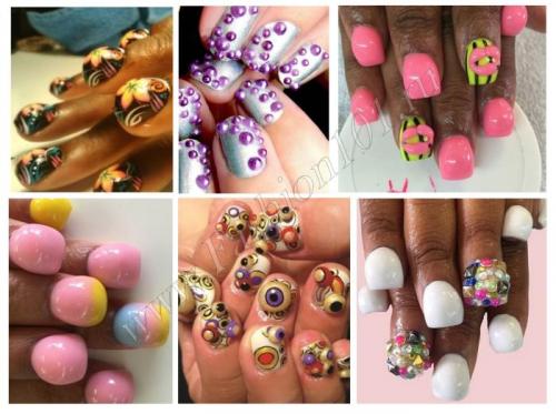 Маникюр бабл гам в светлых тонах. Как сделать бабл маникюр + дизайн с эффектом пузырей