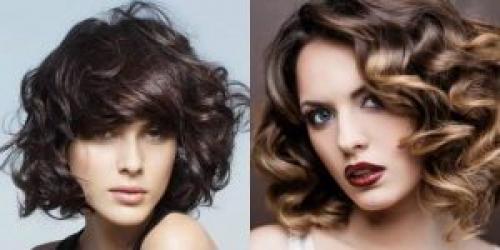 Модные стрижки 2019 на волнистые волосы. Модные прически средних кудрявых волос 2019