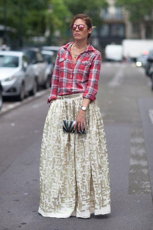 С чем носить рубашку красную. Как стильно носить красные блузки и рубашки 03