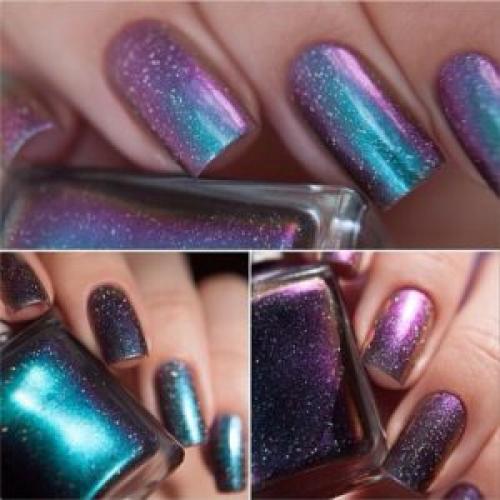 Ногти звездное небо. Создаем звездное небо на ногтях