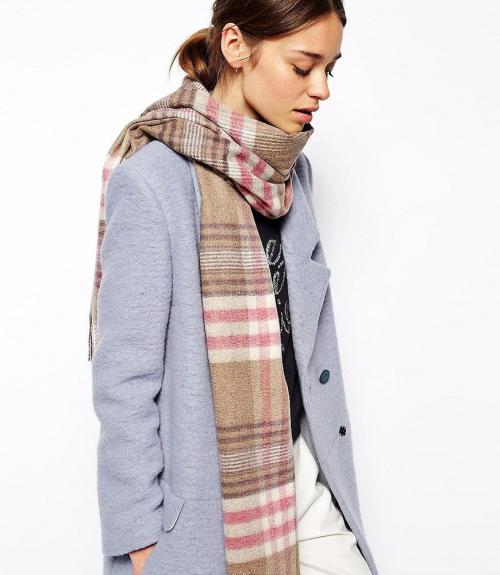 Модные кашемировые платки. Кашемировый платок