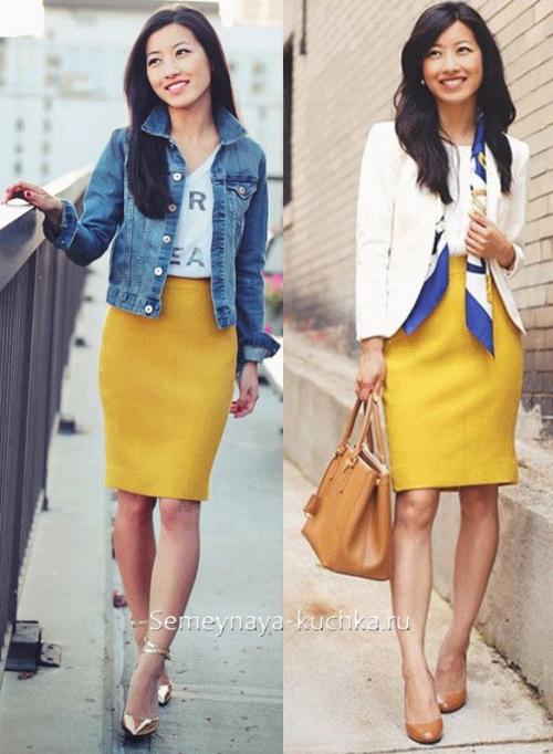 С чем носить юбку карандаш. ЮБКА-КАРАНДАШ — 105 фото-советов с чем носить.