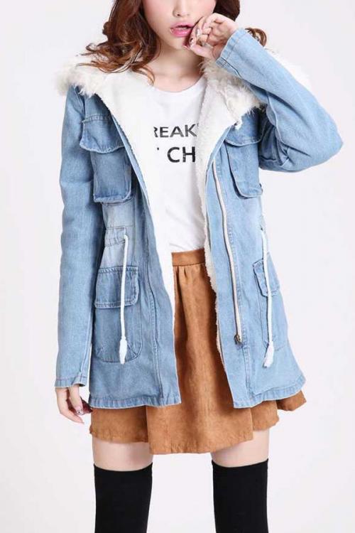 С чем носить джинсовую куртку. Кому идет