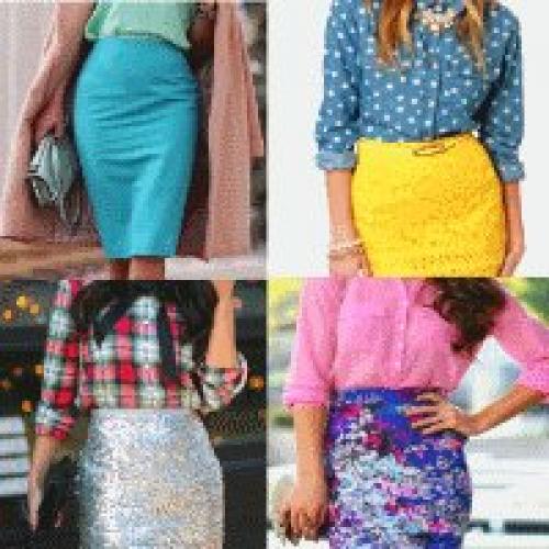 С чем носить юбку карандаш. ЮБКА-КАРАНДАШ — 105 фото-советов с чем носить.