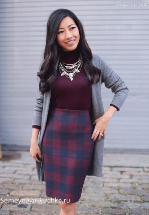 С чем носить юбку карандаш. ЮБКА-КАРАНДАШ — 105 фото-советов с чем носить.