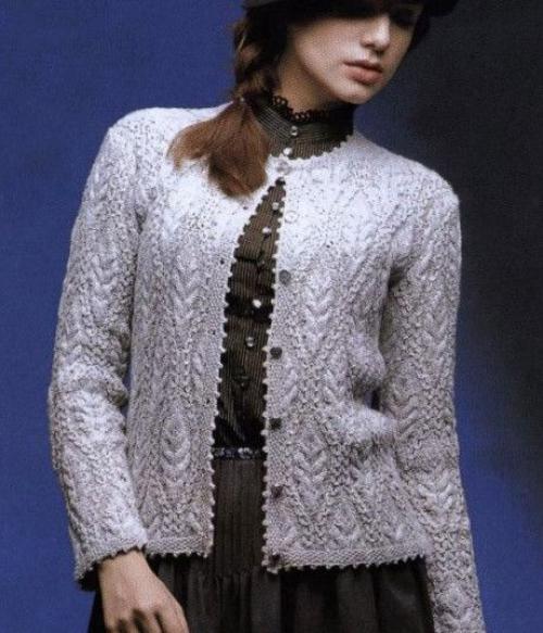 Для женщин Жакеты и кофты. Жакет спицами, подборка