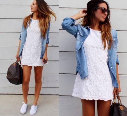 Одевайтесь с умом: как носить лёгкое платье зимой 13