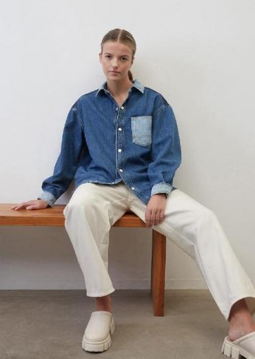 Мужская рубашка на девушке: как носить с шиком 10