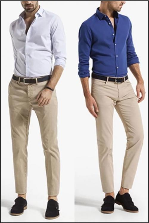 Как носить мужскую рубашку в разных стилях (кажуал, бизнес, элегантный). Основные элементы бизнес-кэжуал стиля для мужчин