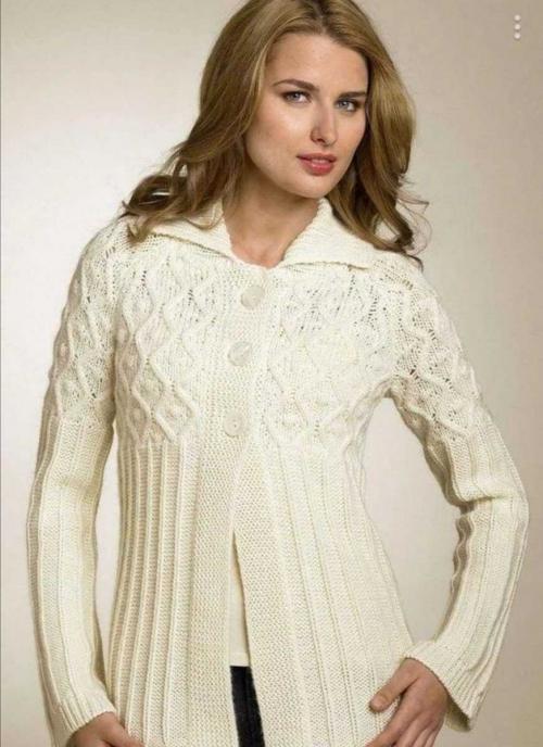 Вязаные женские кофты спицами. Как связать кофту спицами для женщины: подробная инструкция вязания своими руками + обзоры лучших идей дизайнов (110 фото)