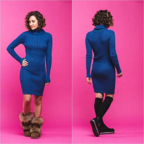 Одевайтесь погодно: всё о тёплом платье в пол 05 Одевайтесь погодно: всё о тёплом платье в пол 05